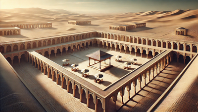 الهام گرفتن از معماری کاروانسراها برای طراحی هتلهای امروزی