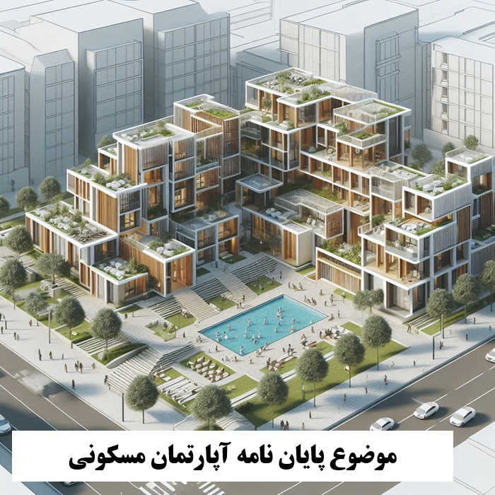 موضوع پایان نامه آپارتمان مسکونی